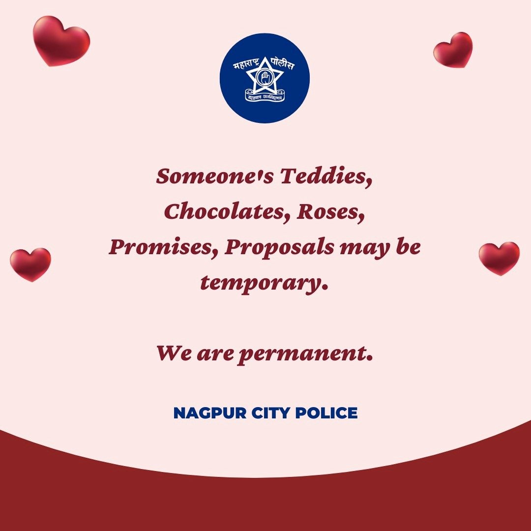 NagpurPolice's tweet photo. 🤙🏻112 for any help
❤️#NagpurPolice #AlwaysThere4U https://t.co/98qMqcxGSh