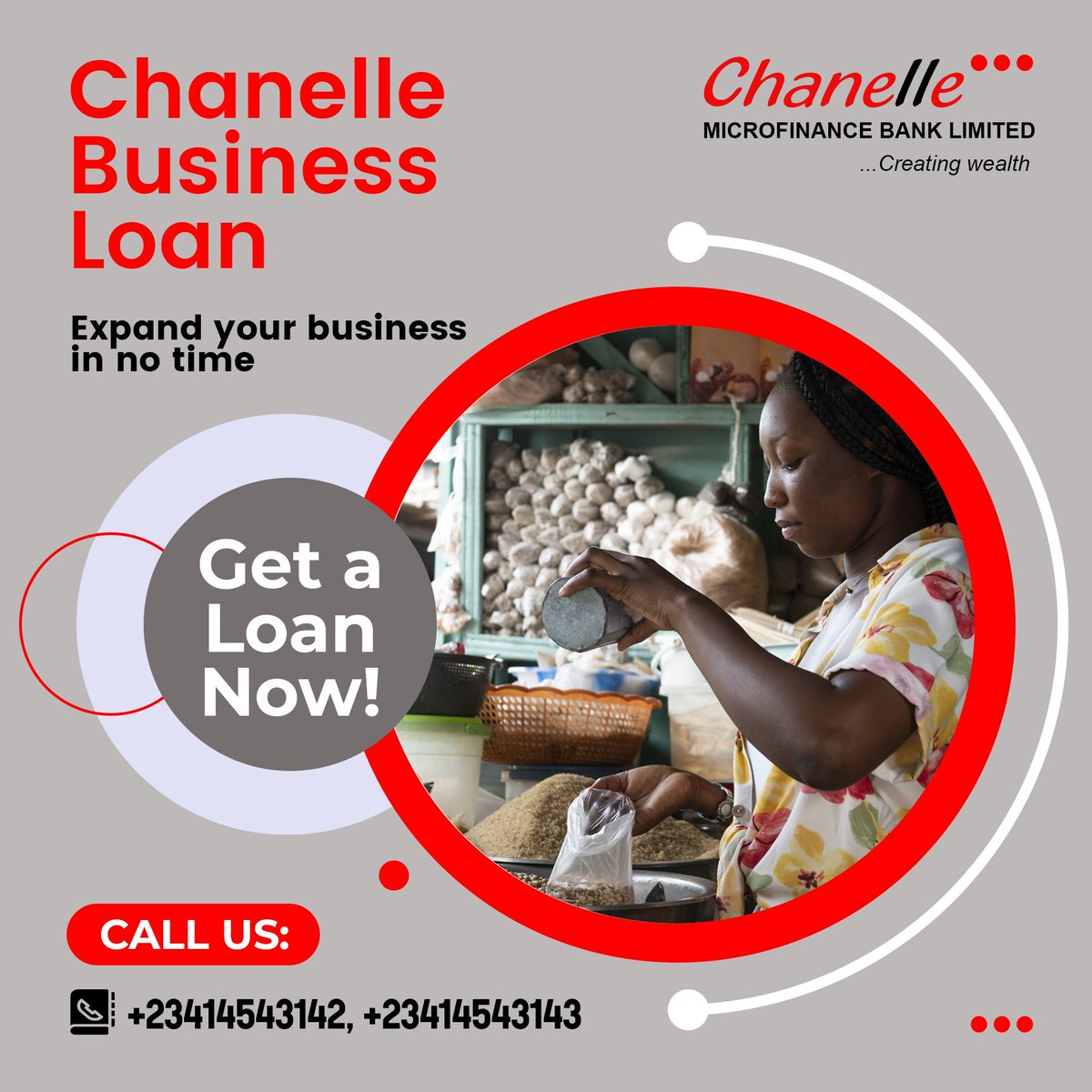 It is not the strongest species that survive, nor the most intelligent, but the most responsive to change.
Please note: Do not disclose your PINs, passwords, OTPs, and other personal banking details to anyone as Chanelle MFB will never ask for these details.
#promotingbusiness