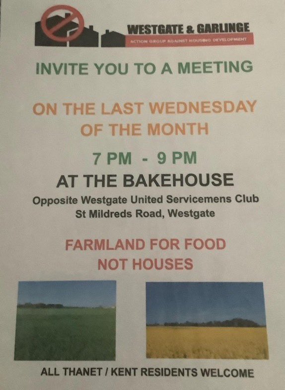 OurWestgate's tweet photo. Join us for our next public meeting on 22nd February @IsleThanetNews @JacquiBee1920 @ThanetLass @LoveWestgate @WestgateonSeaTC https://t.co/JyIdSRpMBo