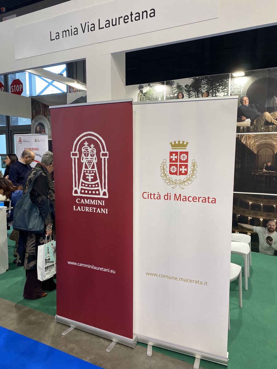 camminiloreto's tweet image. Oggi ultimo appuntamento con gli eventi di @bitmilano venite a trovarci presso lo stand di @ComuneMacerata per conoscere l’itinerario della #ViaLauretana #Bit #BitMilano #Bit2023