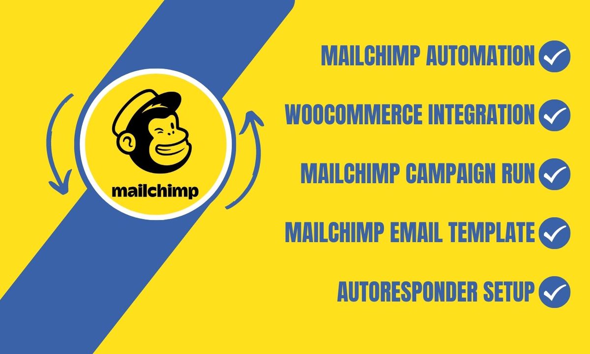 rakibraj99's tweet image. I will completely setup Mailchimp automation, Mailchimp campaign

Hire Me: fiverr.com/share/7qNeBx

My Website: rakibraj.com

MY Portfolio: behance.net/rakibraj88

#MailchimpAutomation #MailchimpTemplate #MailchimpCampaign #EmailTemplate #EmailAutomation #RakibRaj