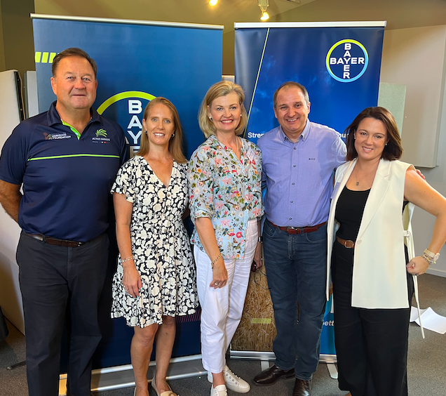 Activefarmers's tweet image. Nurse Margie @WorkOHS1 working her magic with FREE Health Checks courtesy of @Bayer and Active Farmers at the GRDC Research Update at CSU Wagga today. 

Only 15 mins of your time. No excuses. Appointments still available for tomorrow (Wed). Click to book:
shorturl.at/aeowC