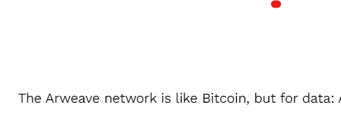 I can see a future where every Ethereum project worth its salt inscribes its metadata. Bitcoin will outlast Arweave. if "Arweave is like Bitcoin, but for data" what happens when people realize that Bitcoin IS data?