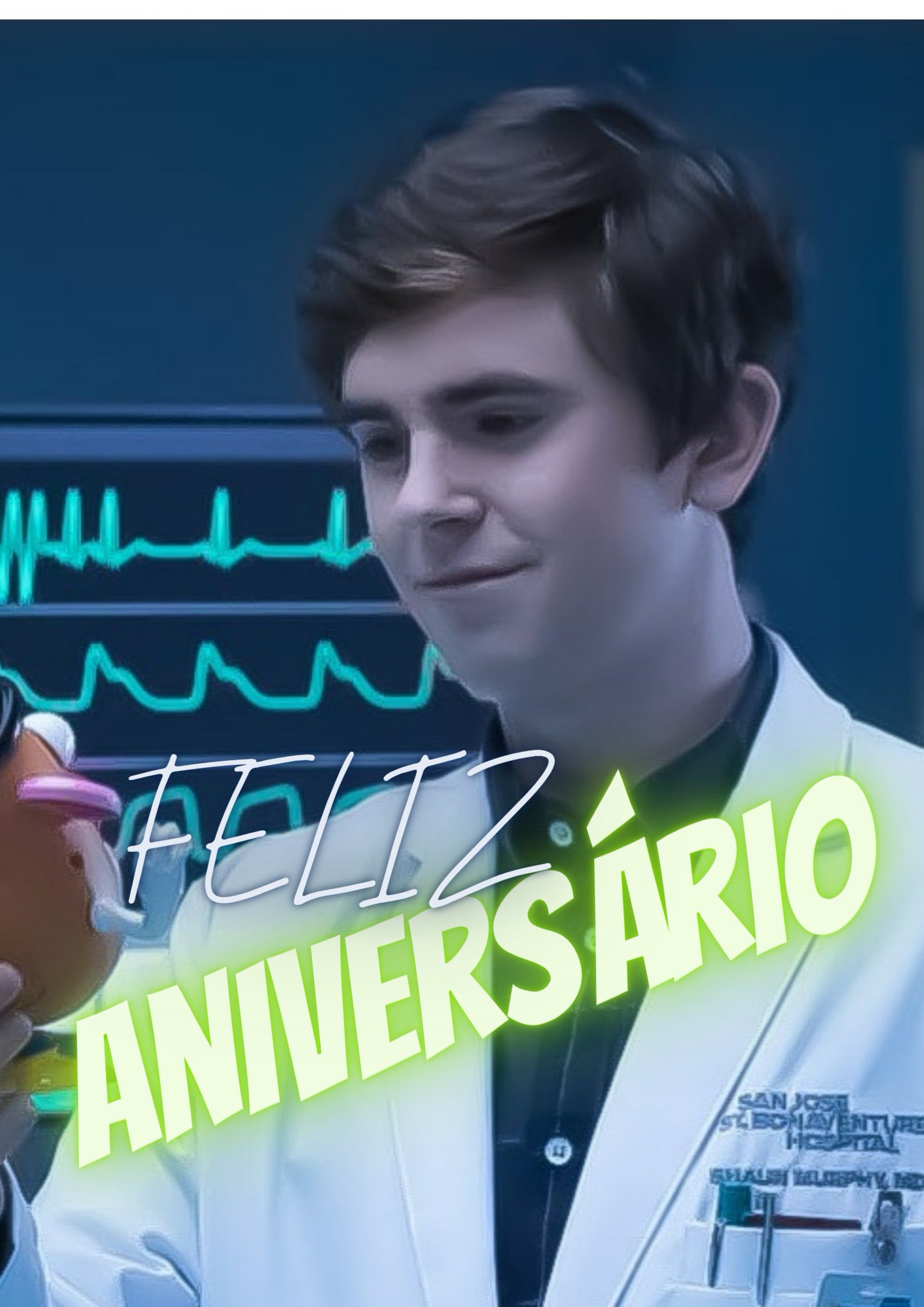 Feliz Aniversário , Freddie Highmore. Happy Birthday, Freddie Highmore. 