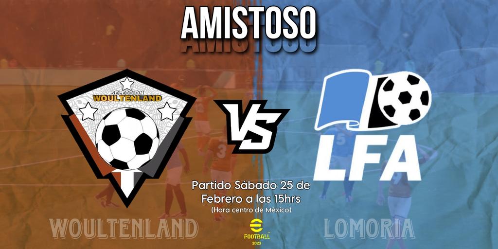 Se jugará un segundo partido amistoso como <a href="/LomoriaFA/">Lomoria Futbala Asocio</a> 
Sábado 24 a las 15hrs