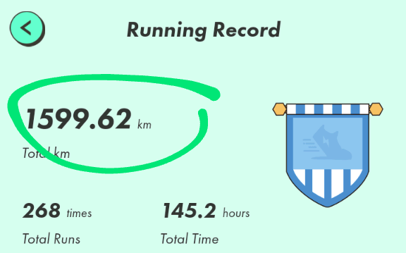 TradingHobbiist's tweet photo. Oh so close... π
After this morning's run πππ
#STEPN #STEPNhearts5k #RoadTo2000km https://t.co/D3XYrmunn3