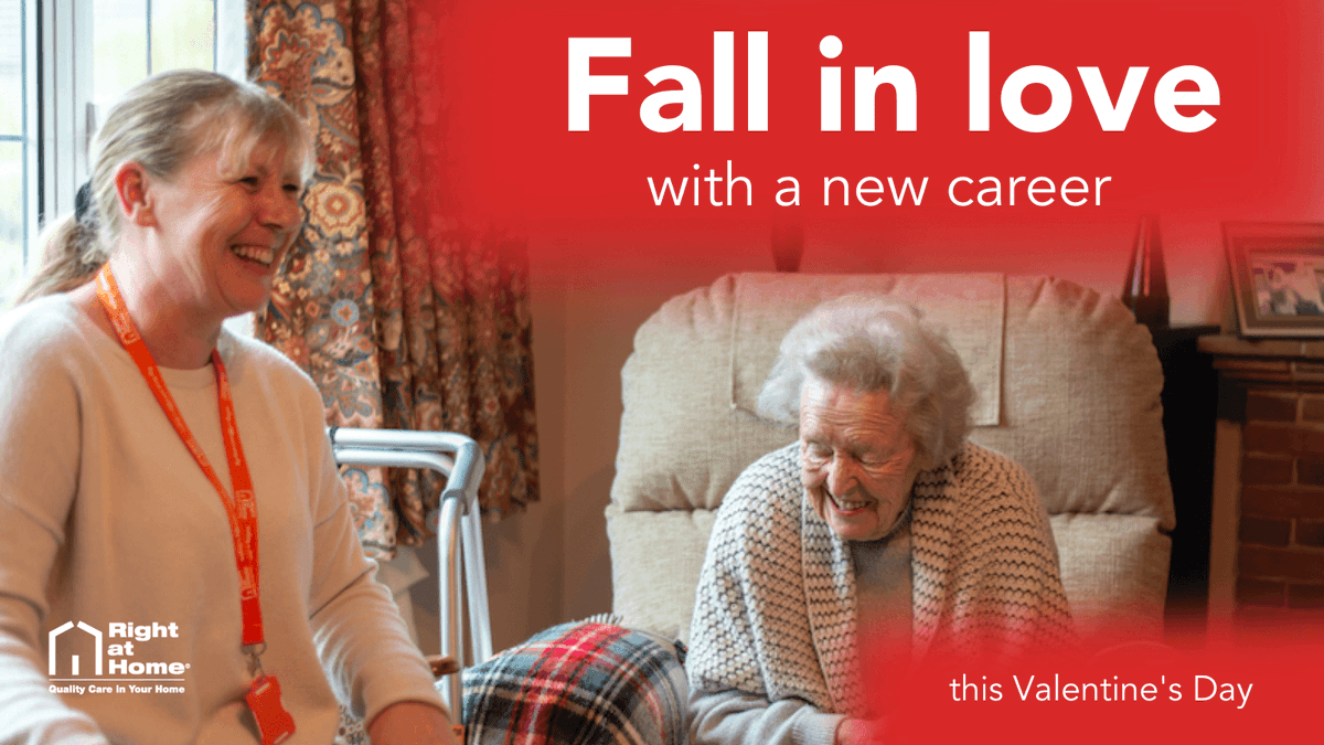Happy Valentine's Day! 
Love comes in all shapes and sizes: romantic, friendship, hobbies, interests and passions ❤
Browse available opportunities in your area and fall in love with a new #CareerInCare this Valentine's Day.
rightathome.co.uk/available-oppo…