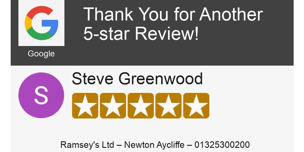 Check out this 5-star review from one of our customers! Have you posted on our review page hoy.cc/1uk