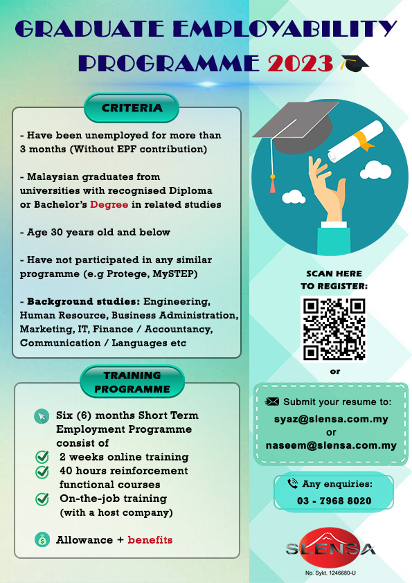 kookminis_'s tweet photo. (HELP RT)
Greetings everyone, its been awhile...
Just wanted to share this opportunity with everyone.

Also, the programme is expected to start in March 2023.

If you're interested, send your resume to anis@slensa.com.my https://t.co/Hdaw55oPz1