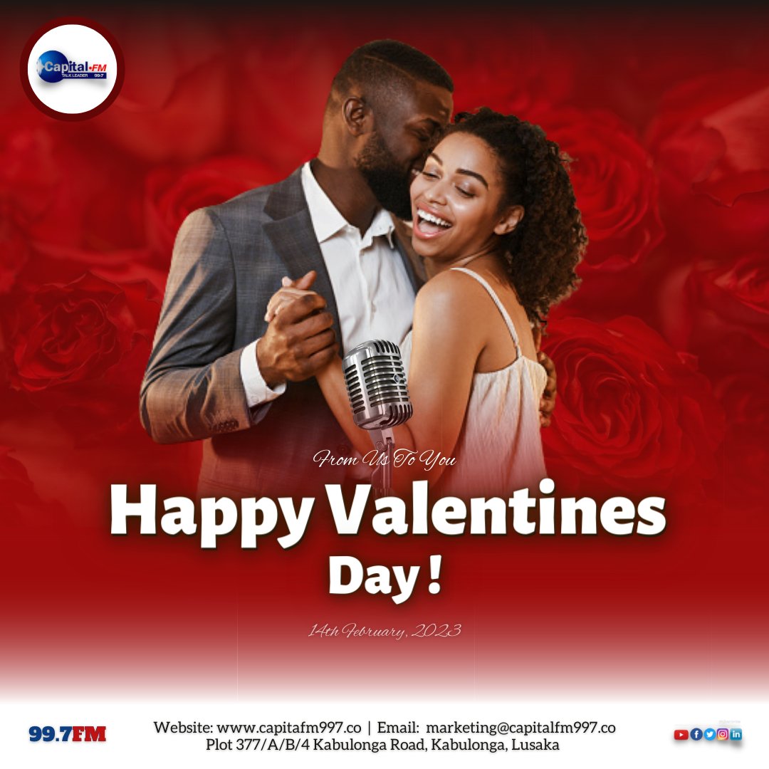 What good is love if it remains hidden? Tag that special someone and wish them a #Happy_Valentines_Day !

#CapitaFM997 | #TheTalkLeader | #ValentinesDay2023