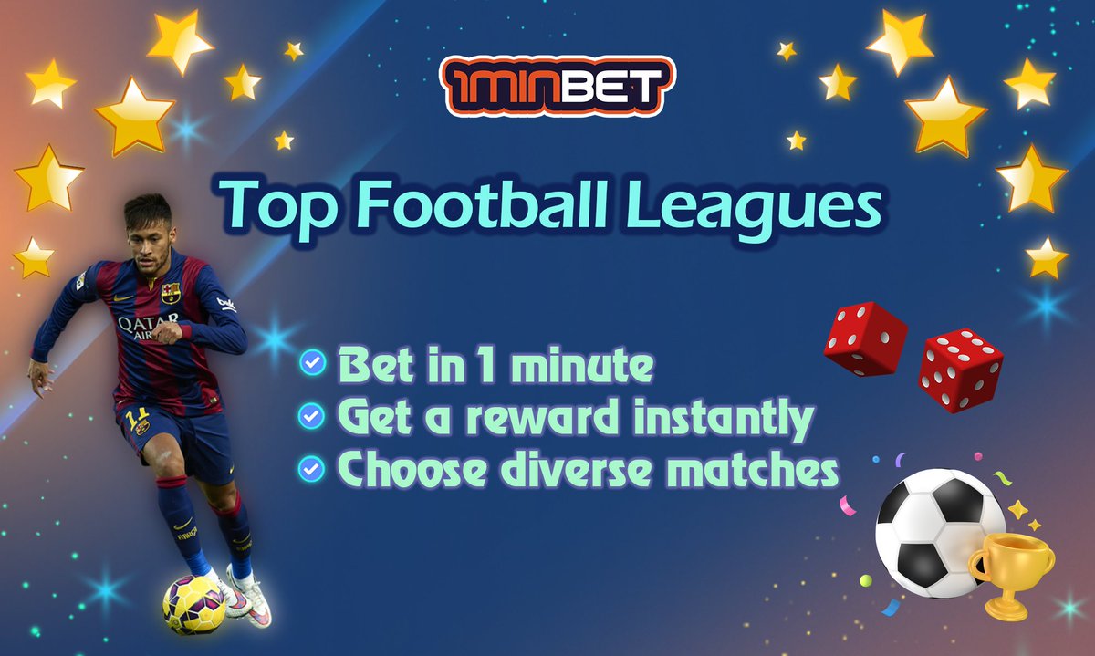 palmerr_crypto's tweet photo. 🚨Attention all Football Fans🚨

🔥Get ready to place your bets on the Top Football Leagues in just 1 minute with #1minBET!
💸Instant rewards are waiting for you with our diverse range of matches to choose from.
🤩Don't miss your chance to win big!
#FootballBets #Instantreward💰 https://t.co/G58eDgHzbd