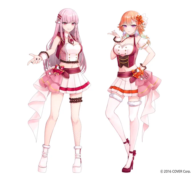 「#ホロライブEnglish バレンタインデー2023」の衣装デザインとイラストを担当させていただきましたI created the art for the Hololive EN Valentine's merch!Happy Valentine's Day#HololiveEnglish 