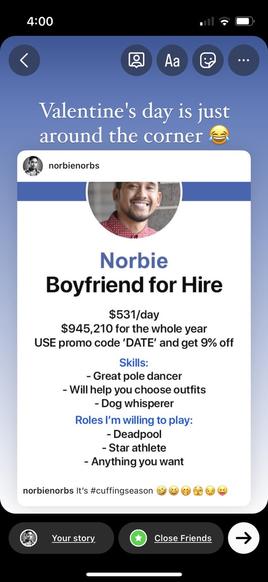 #boyfriendforhire