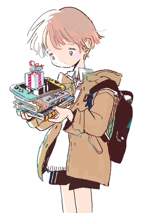 宮崎夏次系先生から、イラストのプレゼントが届きました。ハッピーバレンタイン 