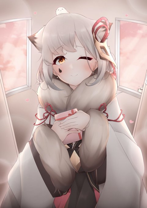 はっぴーばれんたいん...!!🍫💕💕
#アズールレーン #涼月 