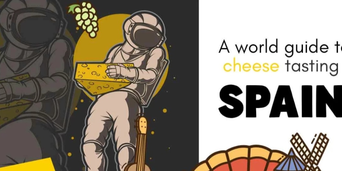 💛This guide is for all of the people that think that the 🌕 moon is made of cheese!🧀🧀  
You are clearly wrong 🌍🚩 First cheese tasting stop:  Spain 
Find the Spanish cheese you cannot miss!  zurl.co/NgWs 

 #cheese #cheeseboard #cheeselover #cheeseporn #cheeselove