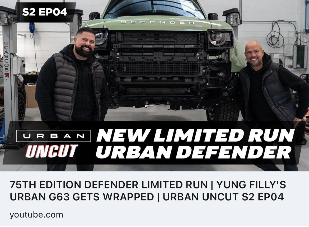 This weeks Urban Uncut introduces a new special build - but we need a name for it ….. Can you Help ???

youtu.be/l5wlg-EXFfQ