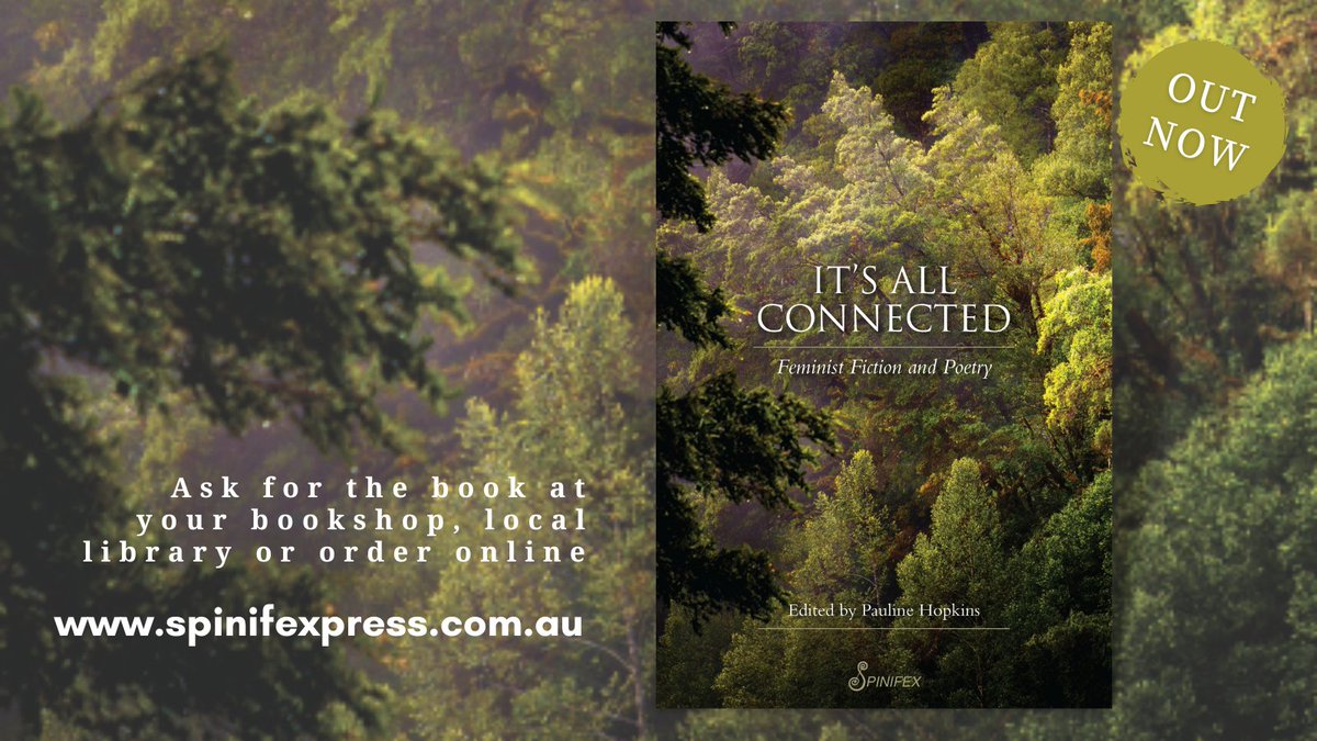 JacqueDuffy's tweet photo. I'm blown away to have my short story 'Treehouse' published in this anthology. The other contributors are some quite well-known woman writers from around the world. Ask your local bookstore or library if they would stock a copy available from https://t.co/1oOWs2m2Tu https://t.co/QamOldaWN0
