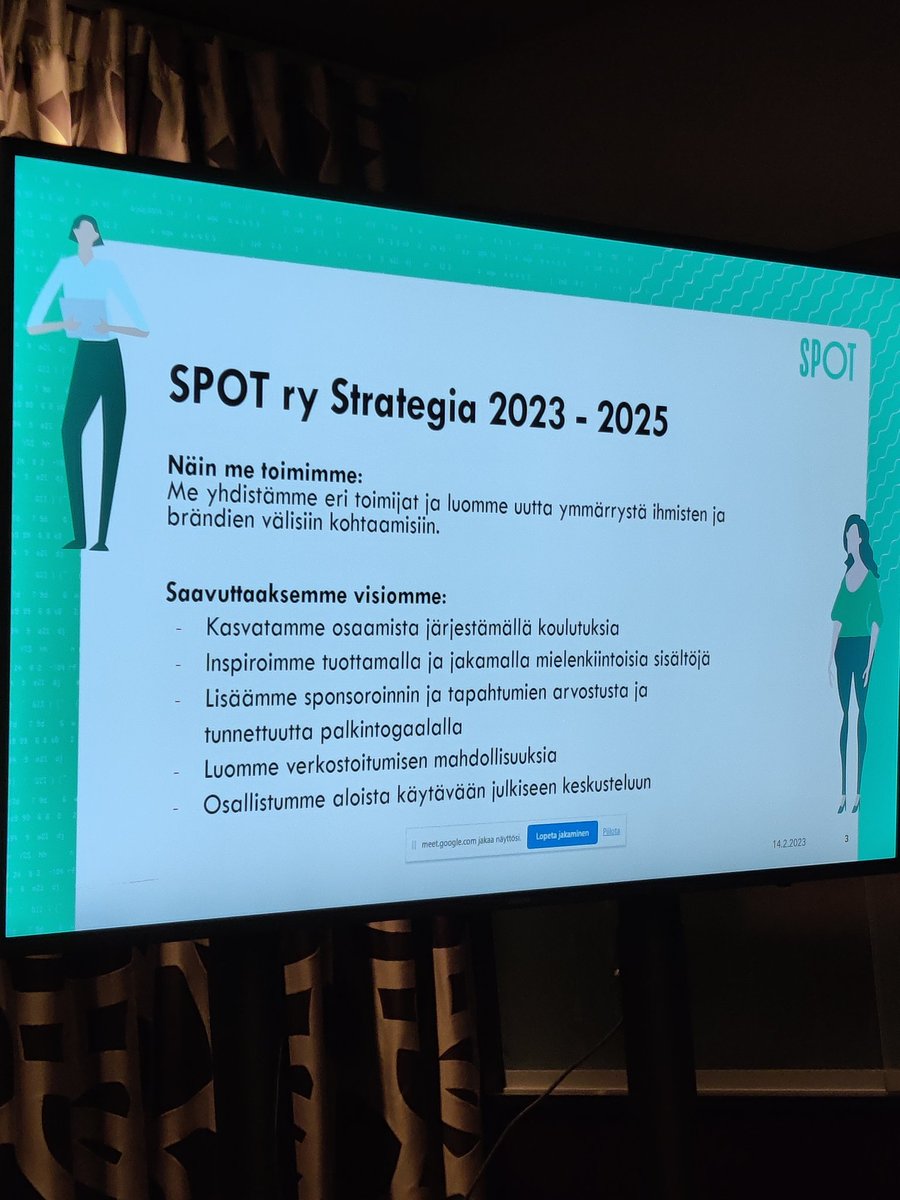 Sponsorointi ja tapahtumat yhdistyksen kirkastettu strategia. Yhdistys tulee ottamaan kantaa entistä vahvemmin alan aktiivisena puolestapuhujana. Myös haastavien asioiden suhteen. 
#sponsorointi #tapahtumat #tapahtumamarkkinointi