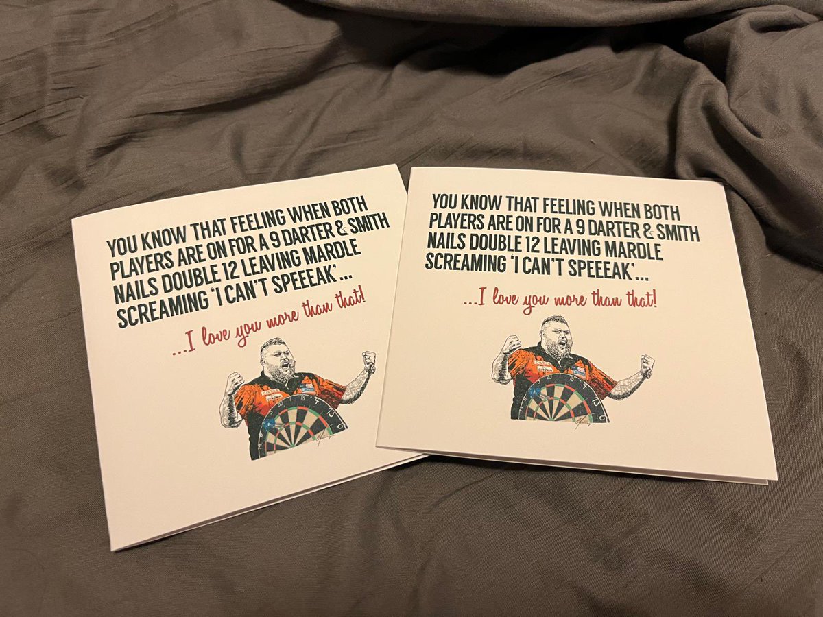 This year I thought I’d managed to find an incredibly rare and niche Valentine’s Day card… Only to find out this morning that Mrs S had found exactly the same rare and niche card. This I assume, is a good sign 😂🙈