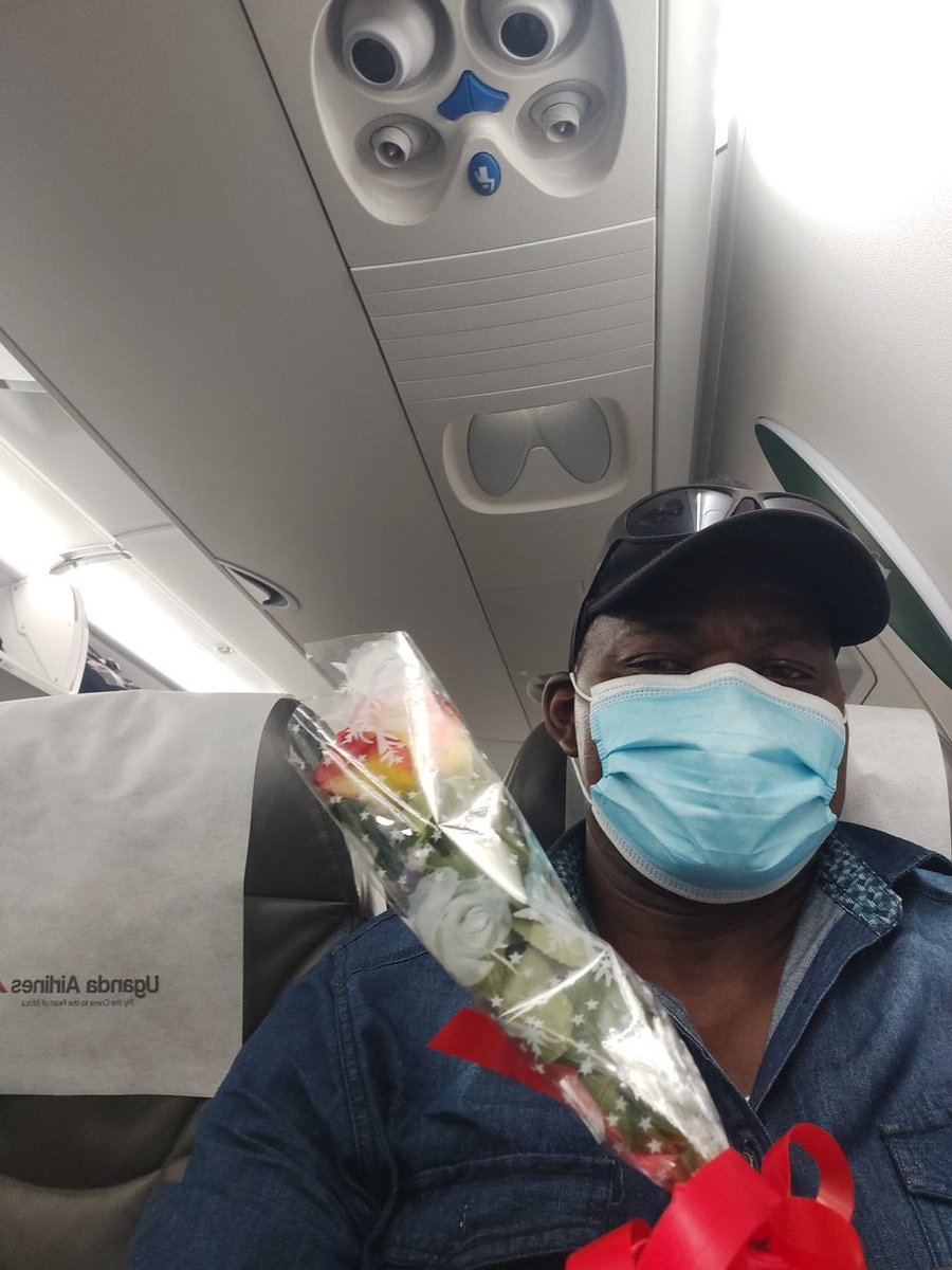 candia_steven's tweet photo. Uganda Airlines turning up the style on Valentines Day👊👏👏👏 https://t.co/im5314Wm6G