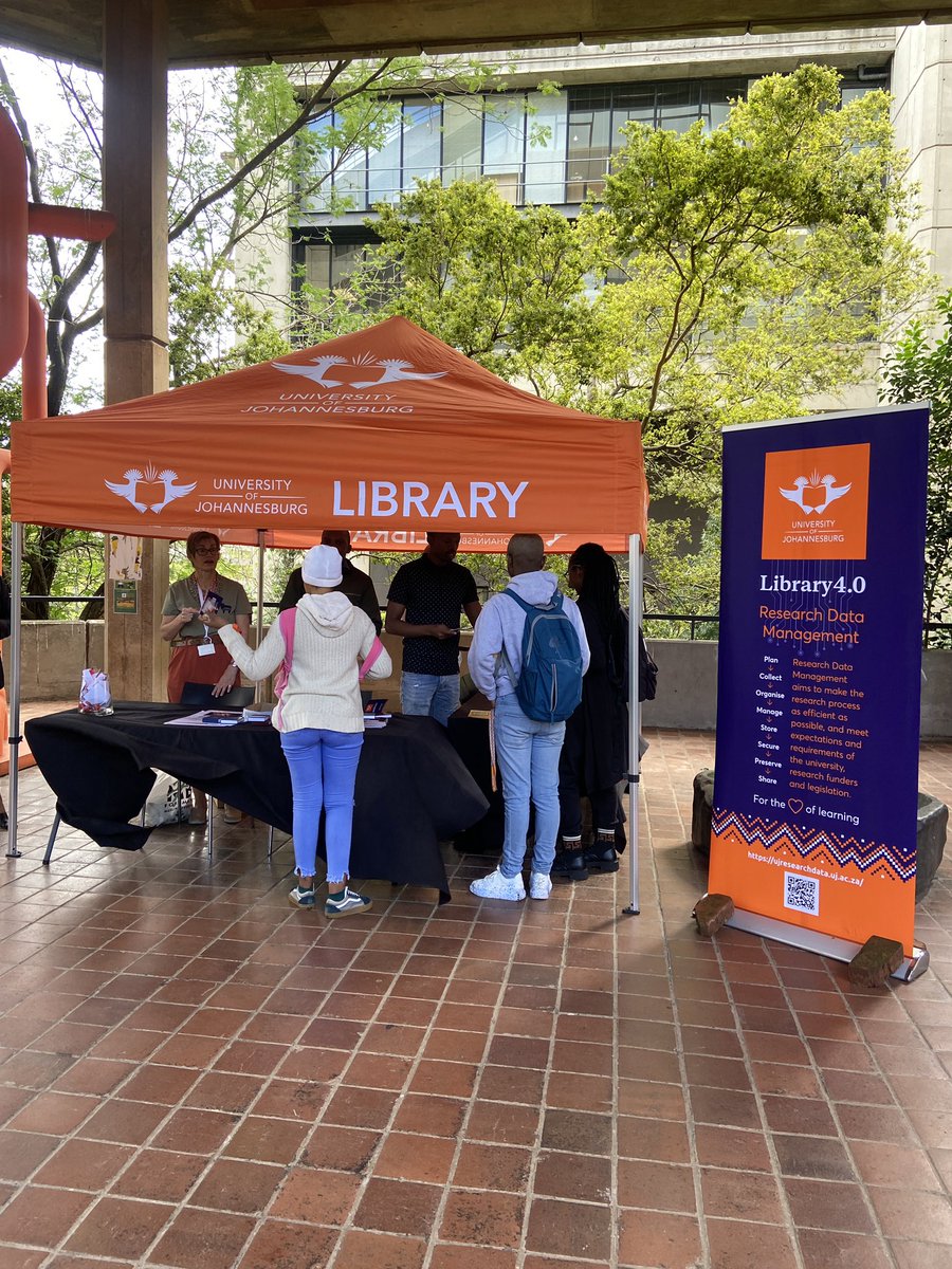 go2uj's tweet photo. It’s the @UJLibrary open day this week at all our campuses!! 🙌🏽 be sure to pop by the tent outside and grab your UJ library passport to find out how u can win awesome goodies 🤗
#UJ2023
#UJFYS https://t.co/ReVZZApyry