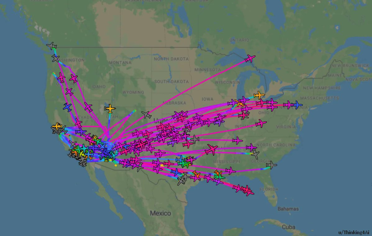 Plus de 200 jets privés ont quitté les aéroports de l'Arizona immédiatement après le Super Bowl 🫠. #ultrariches