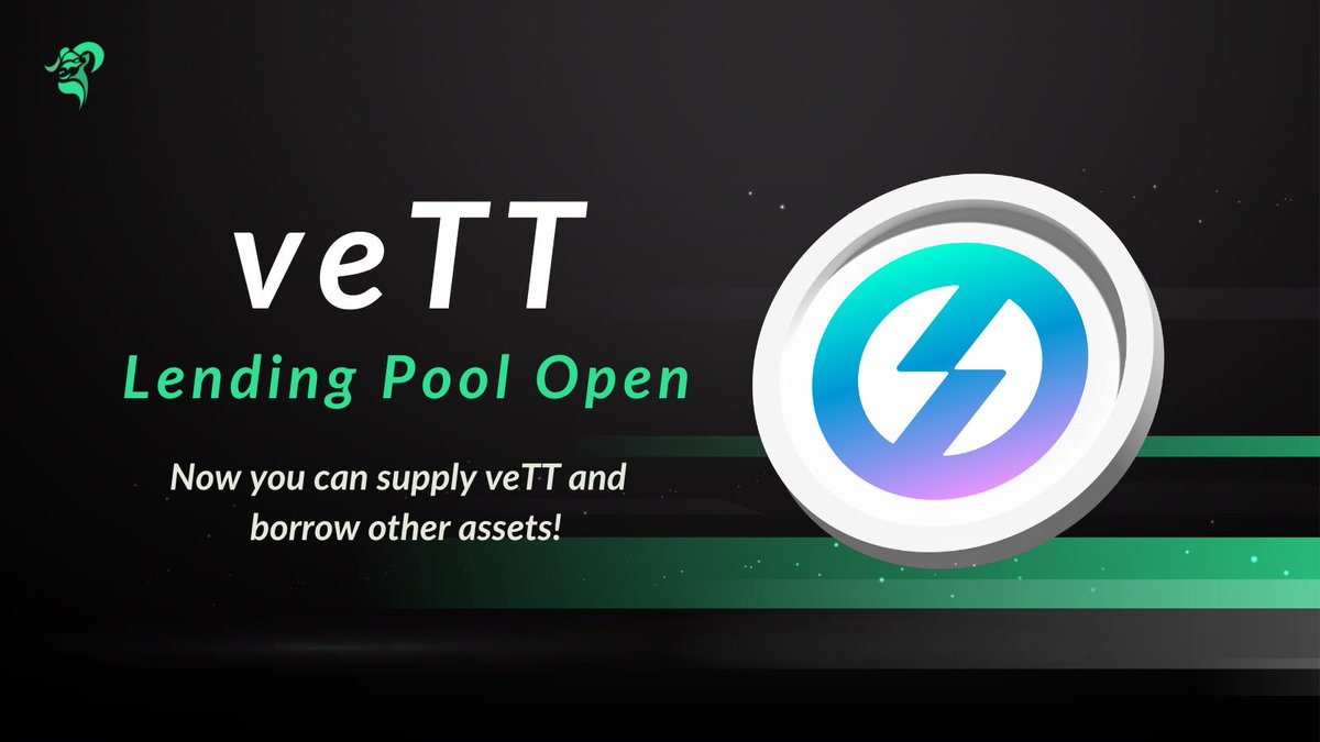 FlashBoys_fi's tweet photo. 📢 Announcement 📢
The new $veTT lending pool is now live on #Ram Protocol 🚀
Start to supply your $veTT and borrow other assets to reinvest and earn more!
👉🏻 https://t.co/wVsEd5aS6V https://t.co/QtSpClGcbP