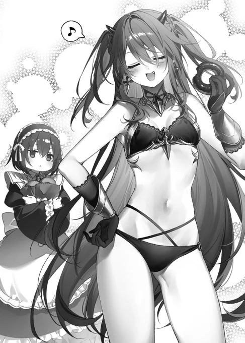 魔王様にあげるはずのチョコをとられてしまったシャーリ。 