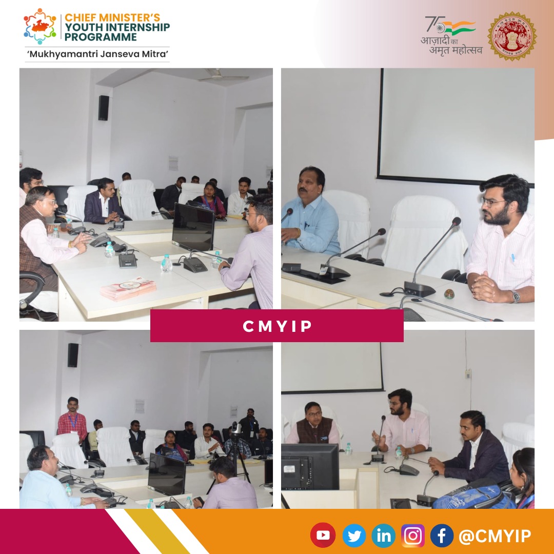 CMYIP_'s tweet photo. कलेक्टर सिंगरौली अरूण परमार ने बैढन स्थित समाहरणालय सभाकक्ष में जिले के चयनित #MukhyamantriJansevaMitra को नियुक्ति पत्र दिये। कलेक्टर ने जनसेवा मित्रों का शासन एवं प्रशासनिक व्यवस्था के बारे में मार्गदर्शन किया। https://t.co/kldwb3DeHv