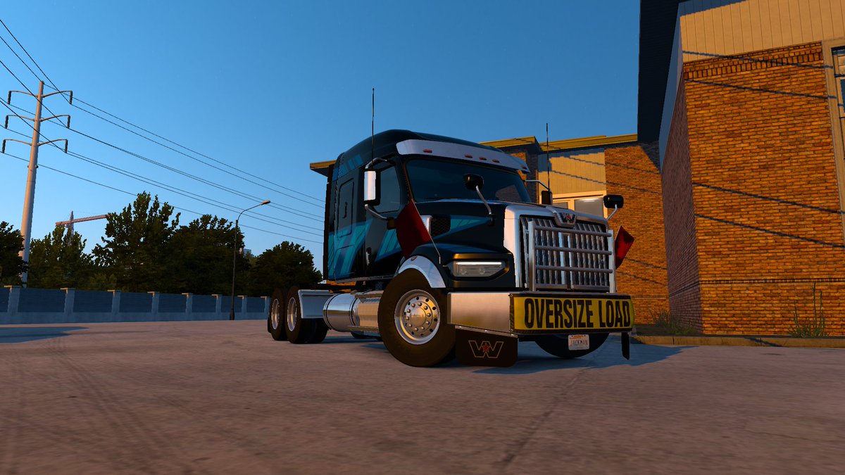 Darkfox_21's tweet photo. My collection of Star Cars in American Truck Simulator #ats #americantrucksimulator #scs #scssoftware #westernstar #49x #57x #5700xe #4900sf #cummins #detroitdiesel #dd15 #dd16 #x15 #mytruck #primetime https://t.co/zIl4PBm7mI