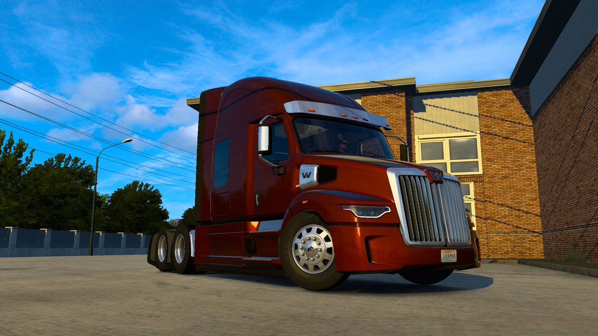 Darkfox_21's tweet photo. My collection of Star Cars in American Truck Simulator #ats #americantrucksimulator #scs #scssoftware #westernstar #49x #57x #5700xe #4900sf #cummins #detroitdiesel #dd15 #dd16 #x15 #mytruck #primetime https://t.co/zIl4PBm7mI