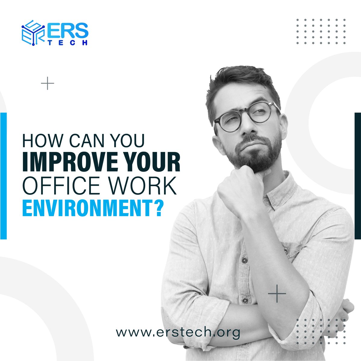 ErstechInfo's tweet photo. Office Improvement Ideas to Create a Better Work Environment
- Hire great team members โ and donโt be afraid to let ineffective ones go.
- Improve the lighting in your workplace.
- Make the office comfortable.
- Improve communication with employees.
#erstech #environment #perks https://t.co/nharaVqEqK