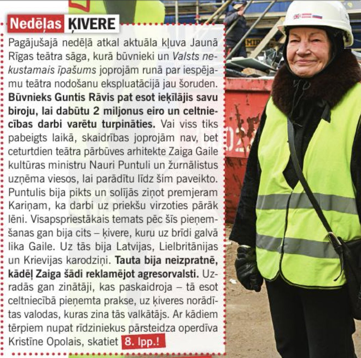 Skolnieciite's tweet photo. nedēļas ķivere... Opolais https://t.co/dny8eoyIV7
