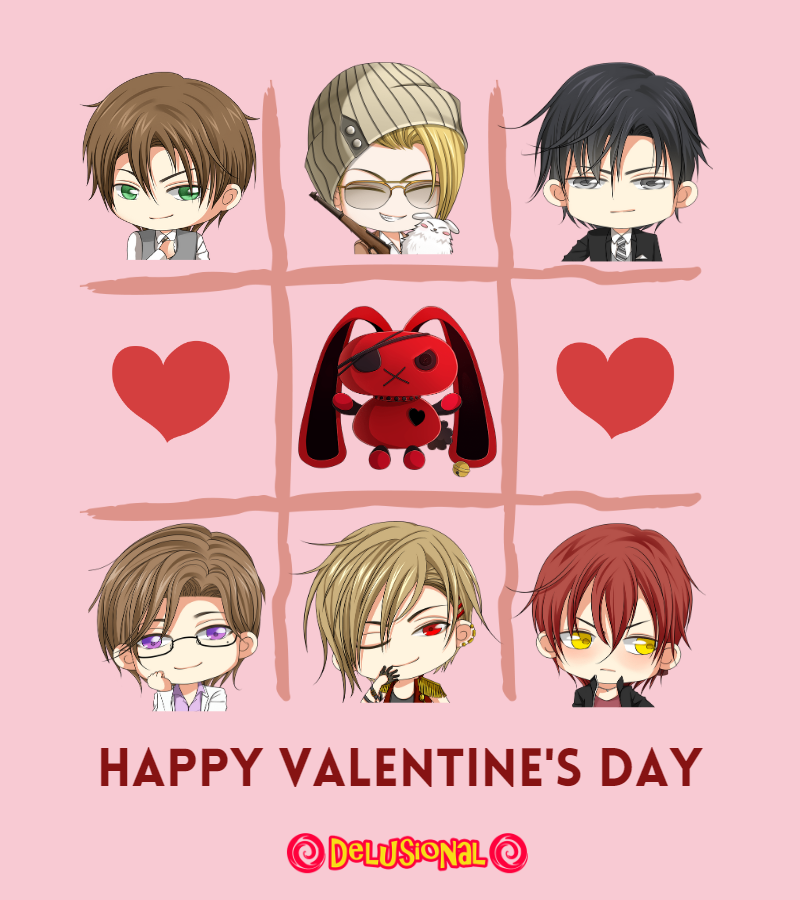 DelusionalInc's tweet image. #HappyValentinesDay Everyone 🥳🥳

May your day be filled with ❤️💛💚💙💜🖤

From Delusional