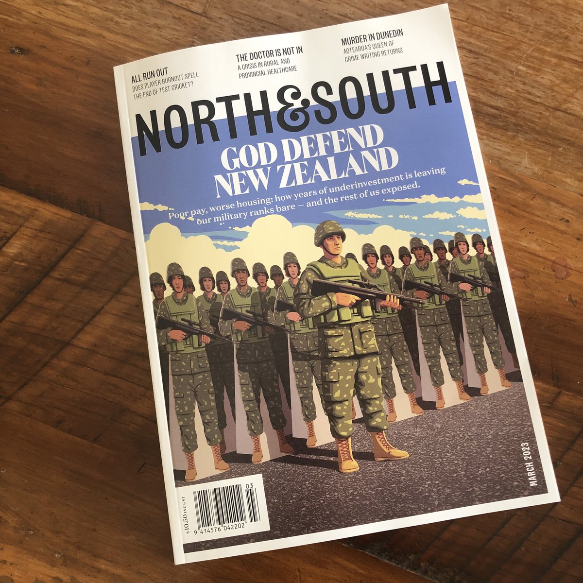 Delighted to be featured in the March issue of North & South magazine. Great article by @tmclean_otago