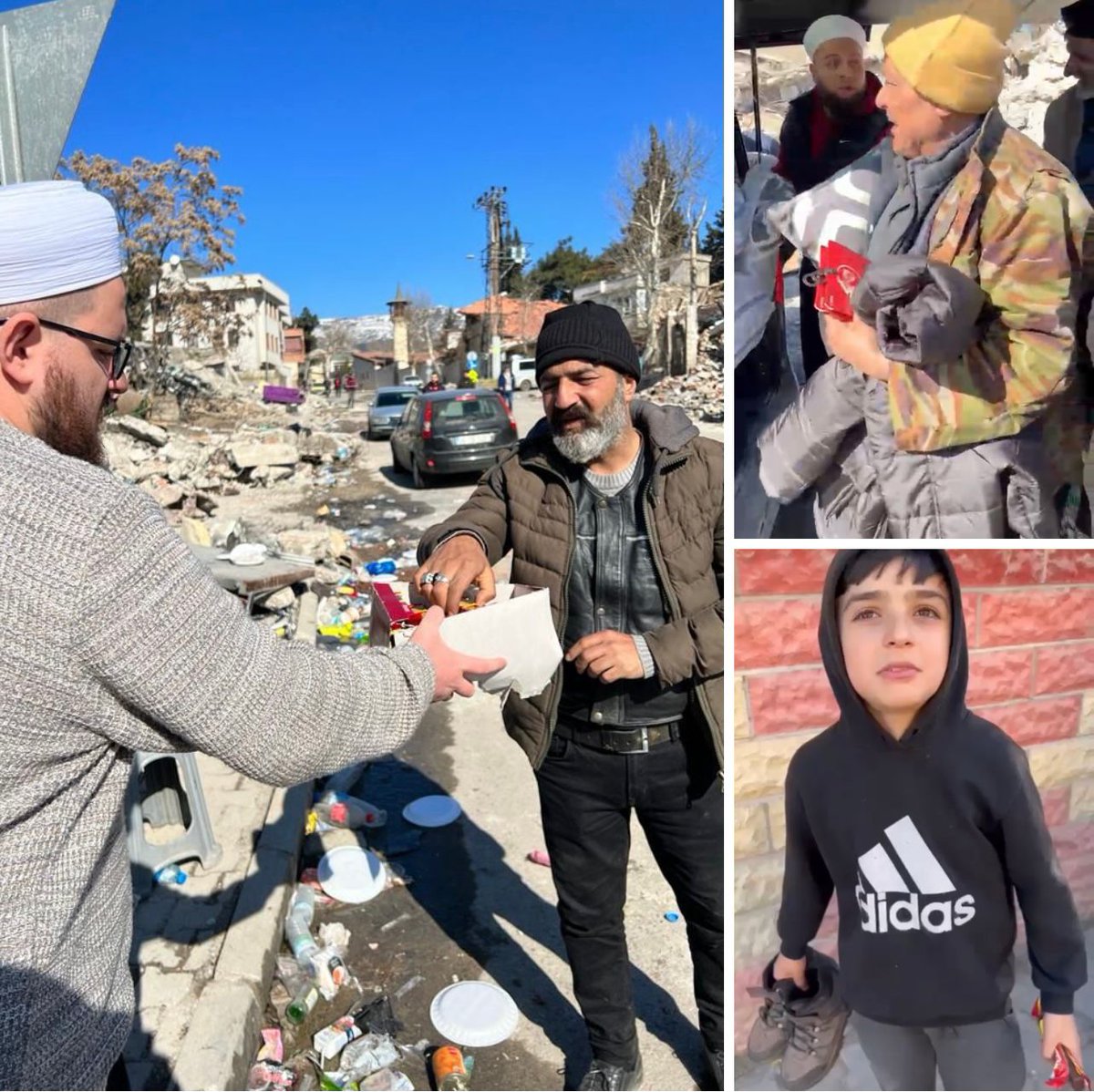 DernegiGoz's tweet photo. Mahmud efendi cemaati olarak yaraları sarmaya devam ediyoruz şükürler olsun

#"Kahramanmaraş'ta 198"#selcuk bayraktar"#Cevahir AVM"
"#Koç Holding"
"20 Şubat"
"#Sakura Şehir Hastanesi'nde" https://t.co/TAdC83TsvD
