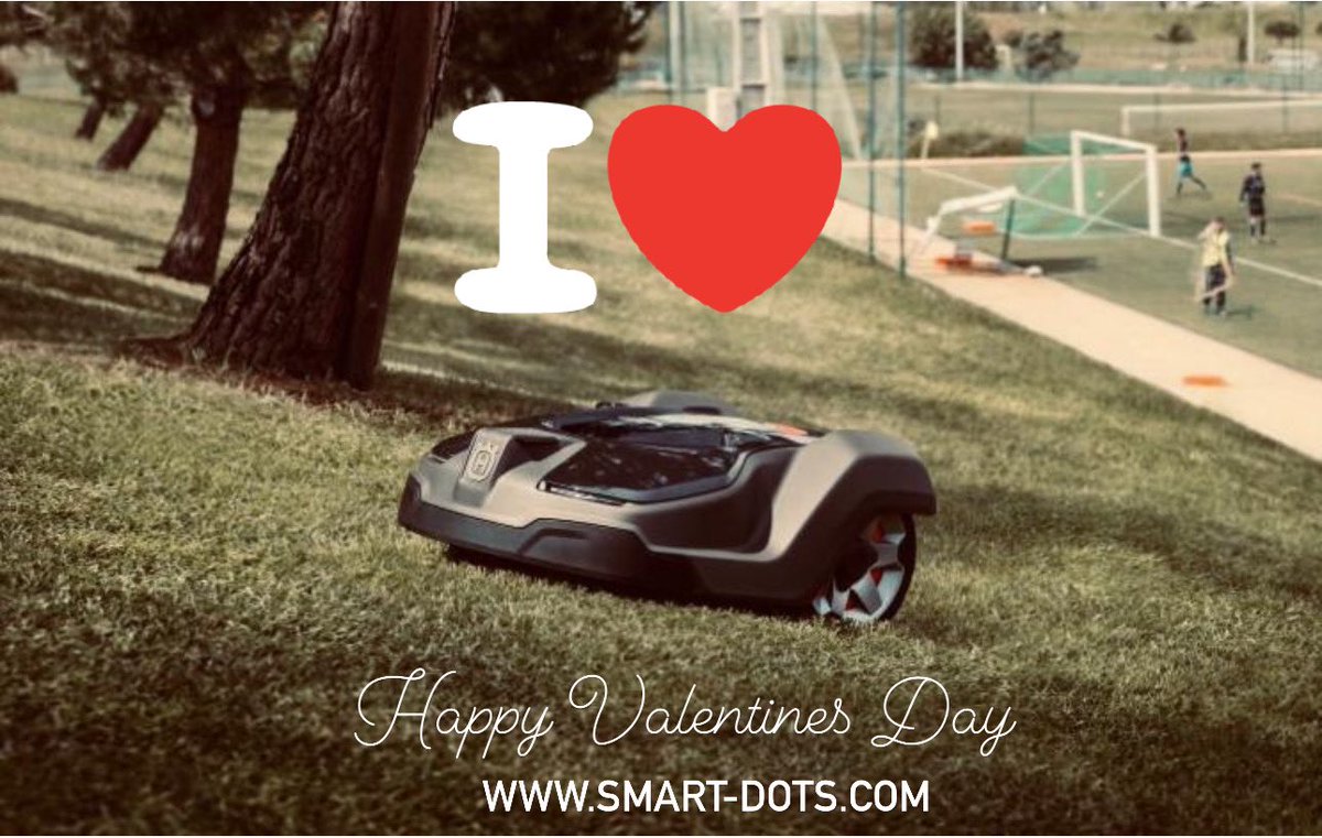 smartdots22's tweet photo. ❤️Happy Valentine's Day! ❤️ While you're enjoying a romantic day with your loved ones, don't forget about your lawn! Let technology do the work for you, so you can spend more time with those who matter most. #ValentinesDay #RoboticLawnMower #LoveYourLawn #smartdots #Automower https://t.co/nHqDqsXJjn