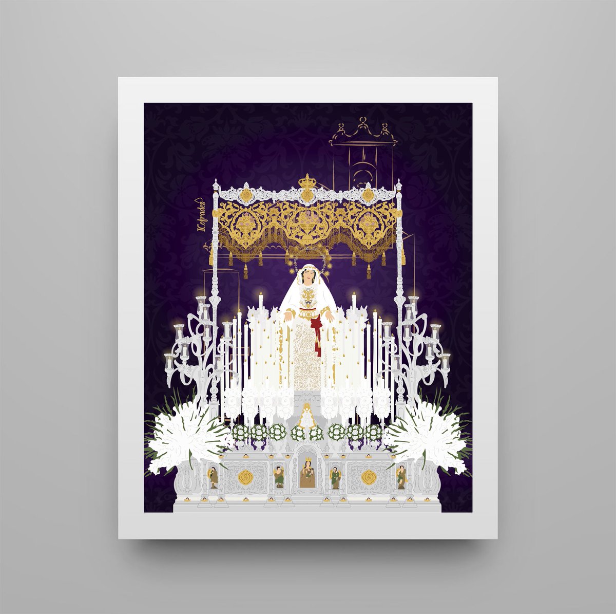 ⚜️ Rocío ⚜️ 
📧 Más info por MD si estás interesad@ 
<a href="/RociodeMalaga/">Cofradía del Rocío</a> #CofradiasMLG