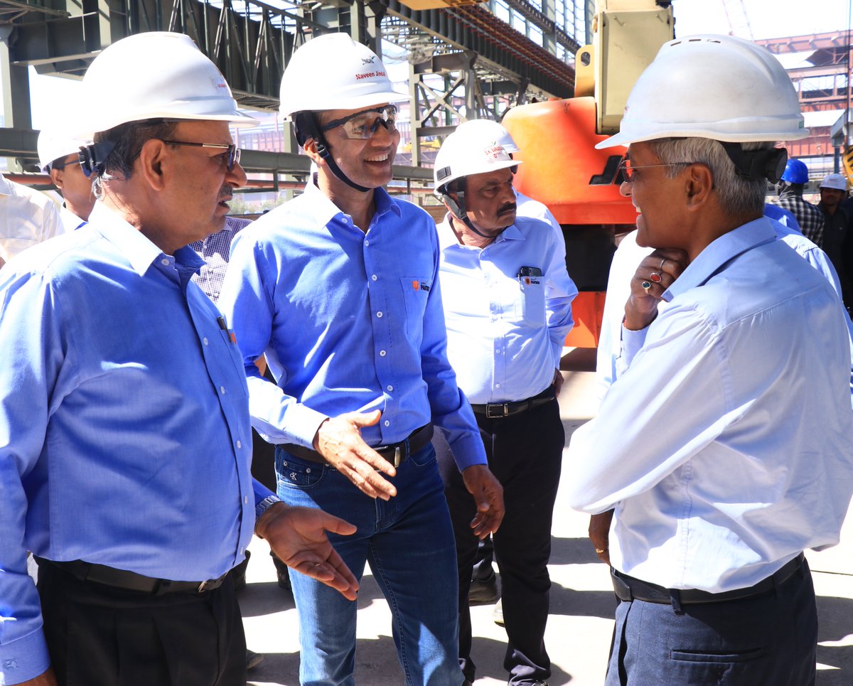JINDAL STEEL & POWER on Twitter "Leading the team on the ground
