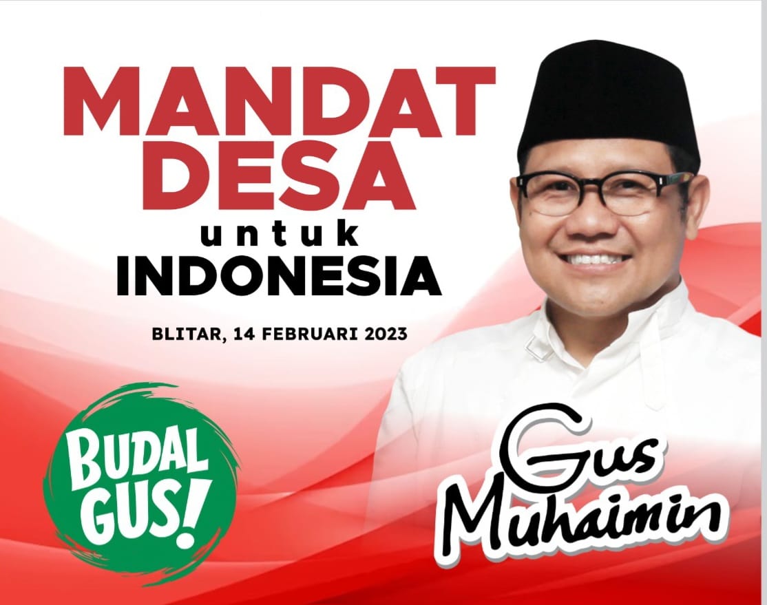 Mandat Desa untuk Indonesia kepada Gus Muhaimin menuju Kebangkitan Indonesia Raya.
#gusmuhaimin #GusMuhaiminBerangkat #BudalGus