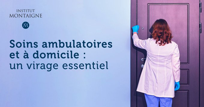 EHESP_biblio's tweet photo. Soins ambulatoires et à domicile :  un virage essentiel / Rapport de l’Institut Montaigne, 9 février 2023 #parcoursoins #systemesante
https://t.co/q12OJGj3Yd https://t.co/JMVaIePMvp