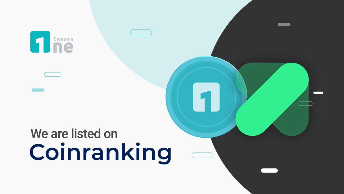Guysss… 🙌🏻 Chosen One is listed on <a href="/coinranking/">Coinranking.com</a> 🎉🎉🎉

🔗 coinranking.com/coin/q_rm5WS_N… 

#CSO #crypto #listing #Coinranking #ChosenOne