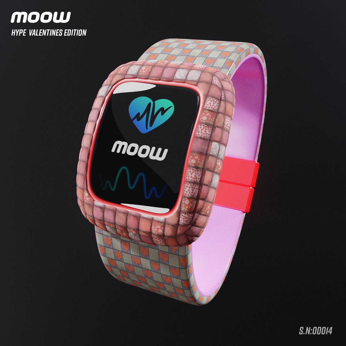 moow2earn's tweet photo. ❤️ Love is in the air ❤️

And on this day we are raffling off a Unique HYPE Valentines design Tracker 🎁

Raffle conditions 👇🏼 https://t.co/axhCQSGIK9
