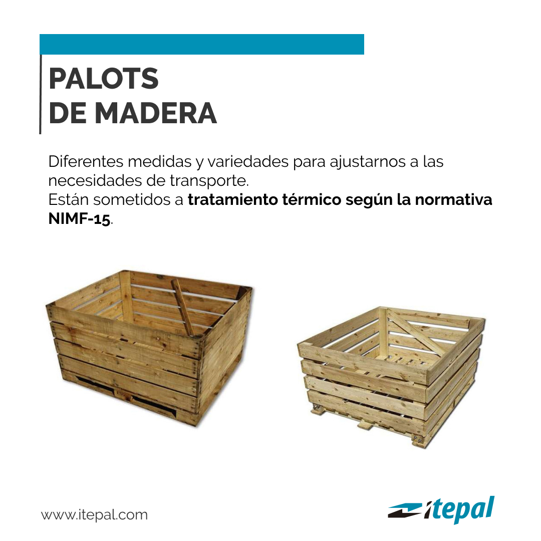 Itepalets's tweet photo. Como referentes en el mercado español, la fabricación de palots de madera para el sector agrícola 🧄 es uno de nuestros servicios a medida ✅.
¿Necesitas palots para tu empresa? 🧅
▶ Solicita presupuesto:
🌐 https://t.co/l2S9G0Ilh7
.
.
#palots #sectoragricola #agricola #cosecha https://t.co/nlsHa1nhDK