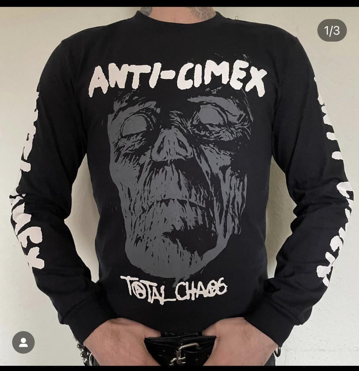 TOTAL CHAOS!! #Anticimex Official Longsleeves & Tshirts Are Coming !!
Another Great Partnership With My Good Friend MERCH ör DIE ❤️‍🔥🔥
discogs.com/user/ChainsawD…