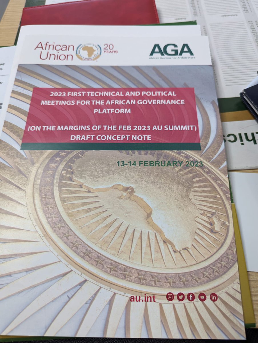 KEEP Liberia (@keepliberia) on Twitter photo Continuation of more meetings at the African Union, representing the <a href="/AU_ECOSOCC/">African Union ECOSOCC</a>
Today's meeting at the African Governance Architecture (AGA) 1st Statutory meeting for the African Governance platform, ahead of the summit which starts later week. Continuation of more meetings at the African Union, representing the <a href="/AU_ECOSOCC/">African Union ECOSOCC</a>
Today's meeting at the African Governance Architecture (AGA) 1st Statutory meeting for the African Governance platform, ahead of the summit which starts later week.
