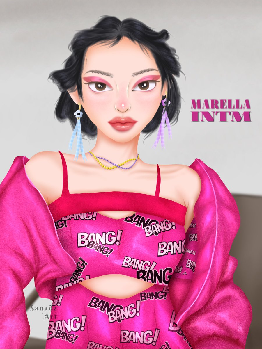 itssanadz's tweet image. She's #MARELLA (Maria Gabriella) ✨💕 aku team Marella🥰 #marella #intm #intmcycle3 #indonesianexttopmodel #teammarella #illustrationartist #illustration #fashion #digitalart