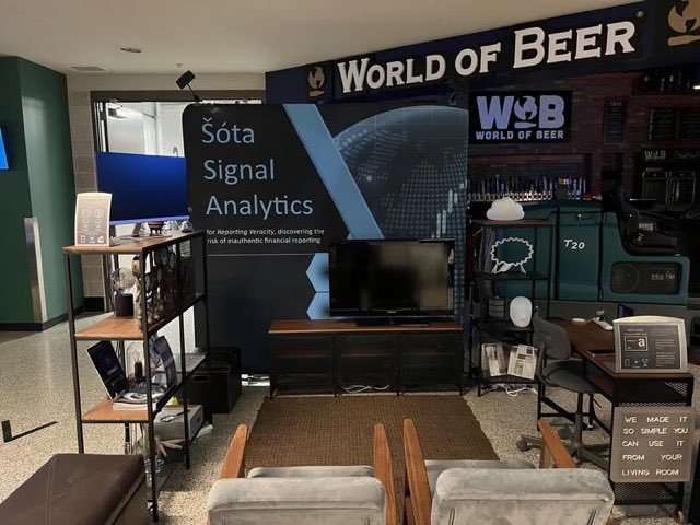 See you tomorrow at @SynapseFL at Amelie Arena. We’ll be running the Šóta Signal Analytics booth on level 3, section 116. For anyone who doesn’t follow the numerical signs at sports stadia you’ll find us conveniently close to World of Beer (who open at 2pm) #launch #techforgood