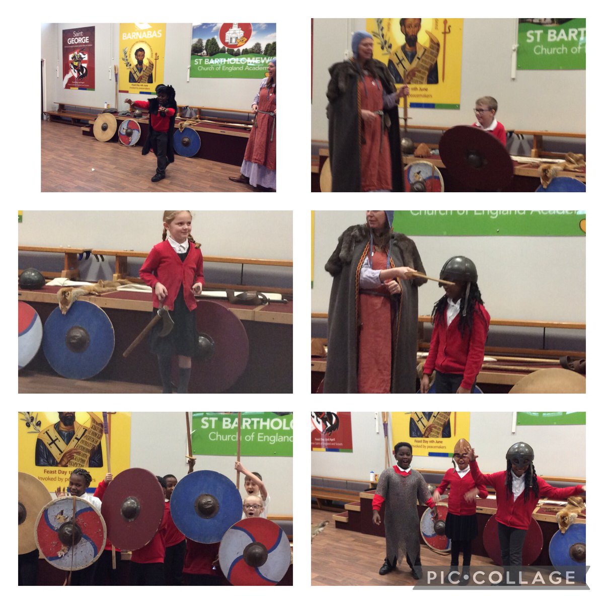 StBartsAcademy's tweet photo. Year 4 enjoying a fascinating Viking Day https://t.co/OkZIvIkL5w